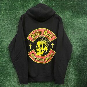 Jelly Roll Beautifully Broken Album Country Hoodie Size Medium